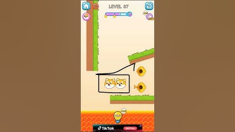 Save the Dog game level 87 | Game Play #shorts #short  #funny #gameplay #savethedoge