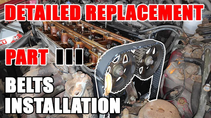 Honda H Series Engine Timing Belt Replacement Part 3 of 4 | Belts Installation