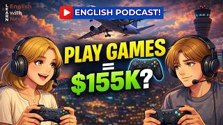 Gamers Wanted! FAA Hiring Video Game Players for $155K Jobs | Learn English with News
