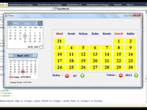  Kalender Hijriah vs Masehi YouTube