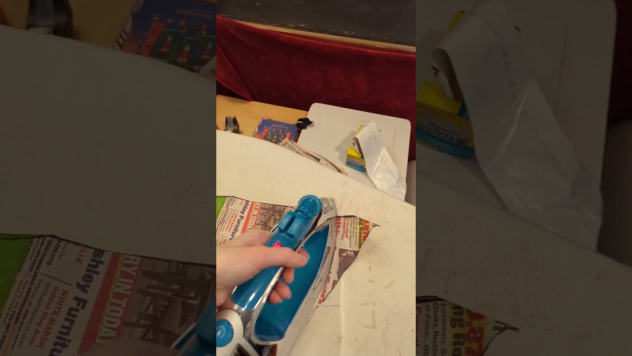 You can iron paper patterns #diycosplay #cosplaycostume #cosplay #shorts