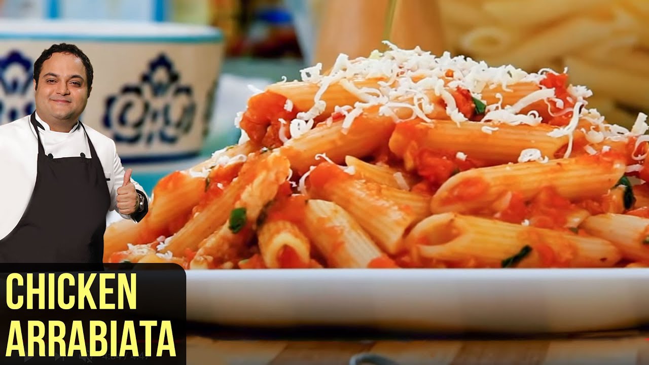 Chicken Arrabiata Recipe | How To Make Penne Arrabiata | Italian Chicken Pasta Recipe | Get Curried