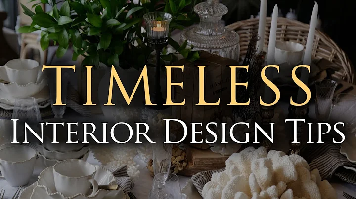 Our Top 5 Timeless Interior Design Secrets for an Elegant Home