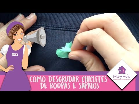 Vídeo: Como desgrudar chiclete das calças: métodos comprovados