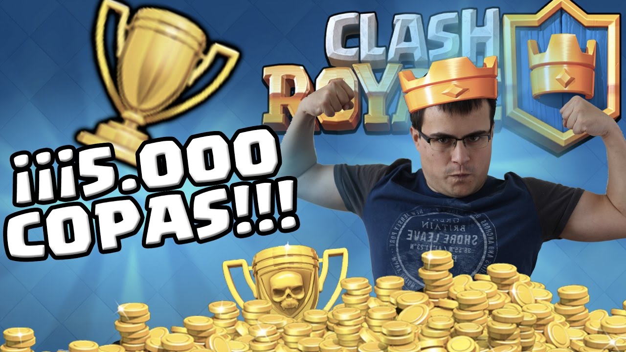 clash royale arena 5 deck 2019 ¡¡¡POR FIN LLEGUÉ A 5 000 COPAS!!! Partidas en directo | Clash Royale con TheAlvaro845 | Español
