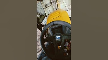 Cold start on the Cub Cadet