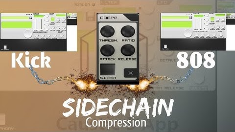 How to sidechain your Kicks and 808 like a Pro "Caustic 3"