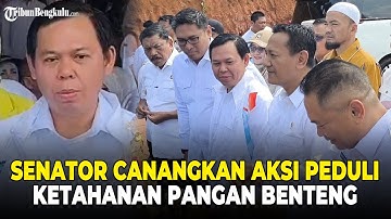 Senator Canangkan Aksi Peduli Ketahanan Pangan di Bengkulu Tengah Jelang HUT ke-21 DPD RI