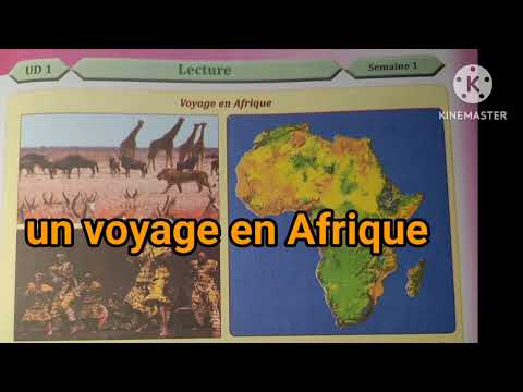 6ème année primaire activité: lecture page: 15,16 voyage en Afrique السادس إبتدائي