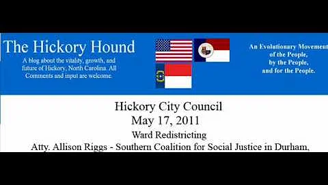 Allison Riggs - Ward Redistricting