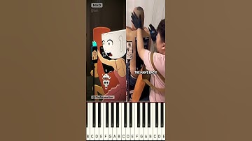 Advanced tattoo Original VS Anime (Brainrot) @fash - Piano Tutorial