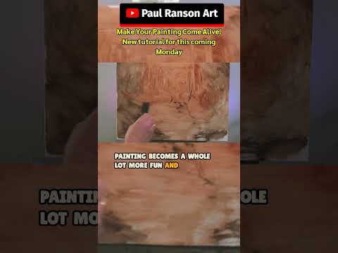 Bringing Paintings to Life: Quick Tips for Artists #shorts