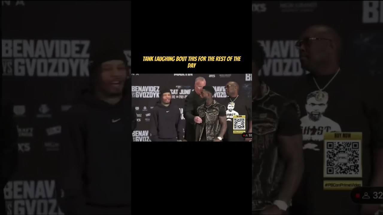 Gervonta Tank Davis scares Frank Martin and Everyone laughing at him. Face off Press Conference