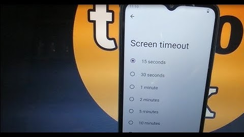 how to set screen timeout in poco c51 mobile !! poco c51 me screen timeout kaise badhaye