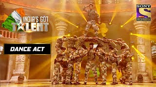 Crazy Hoppers के इस Patriotic Act को मिला Judges से Salute | India's Got Talent Season 8 | Dance Act