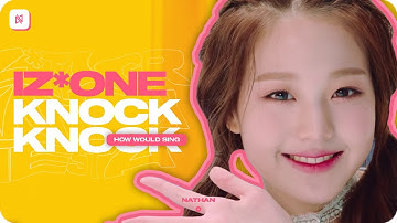 IZ*ONE (아이즈원) | Knock Knock (TWICE [트와이스]) - Concept Trailer || How Would Sing