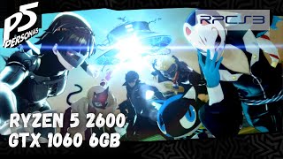 [RPCS3] Persona 5 - Cognitive Wakaba Boss Fight | Ryzen 5 2600   GTX 1060 6GB