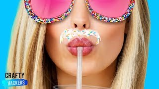 10 AMAZING FOOD HACKS FOR KIDS | CANDY CRAFTS FOR SUMMER PARTY