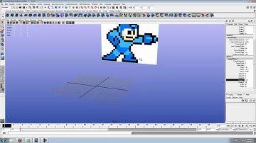 Maya 2010 8Bit Character Tutorial (1 of 3)