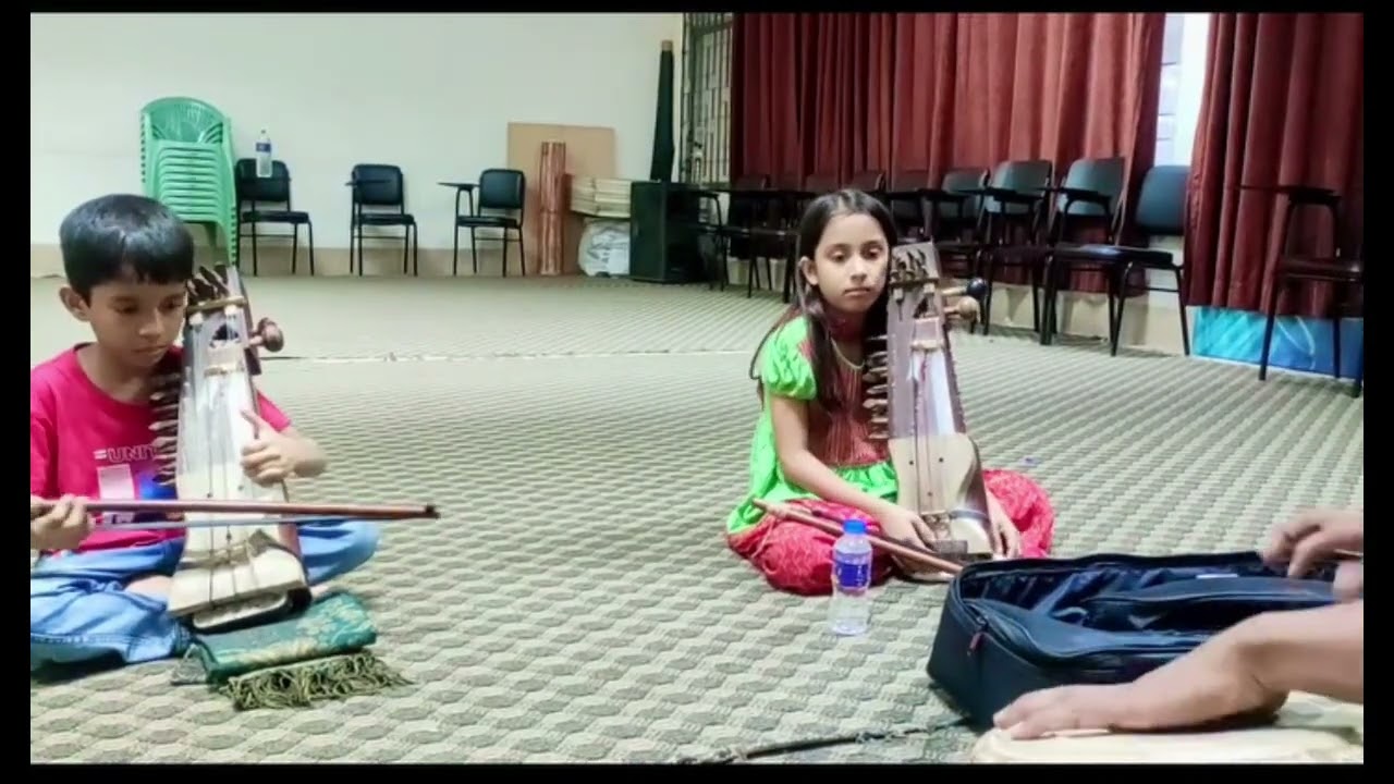 Raag Maru Bihag On Sarangi I Little Artists 