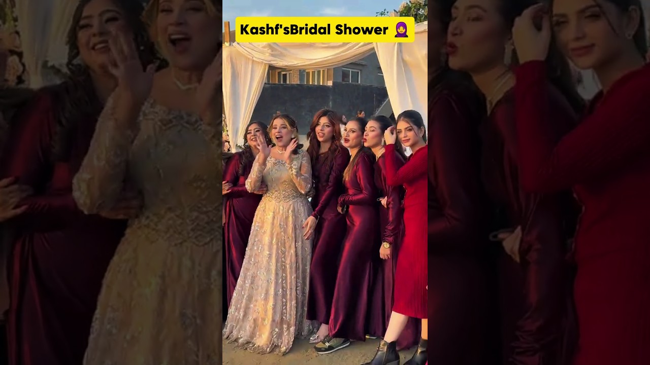 Kashafansari Baridal Shower 🧕🚿