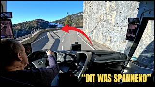 Download Lagu ZOU JIJ HIER RIJDEN MET EEN TOURINGCAR ? 😰LOPEN OVER EEN BEVROREN MEER | OOSTENRIJK IN DE SNEEUW ❄️ MP3