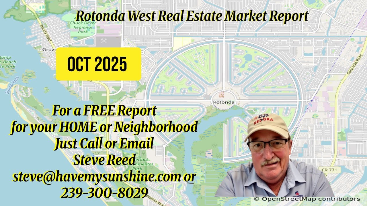 Oct 2025 Real Estate Market Report for Rotonda West Florida