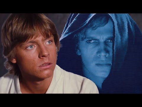Luke Sees Anakin's Recordings