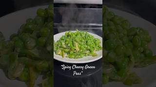 Extra Spicy Cheesy Green Peas 🫛 #food #cheese #fetacheese #peas #bhutan #bhutanesefood #toronto