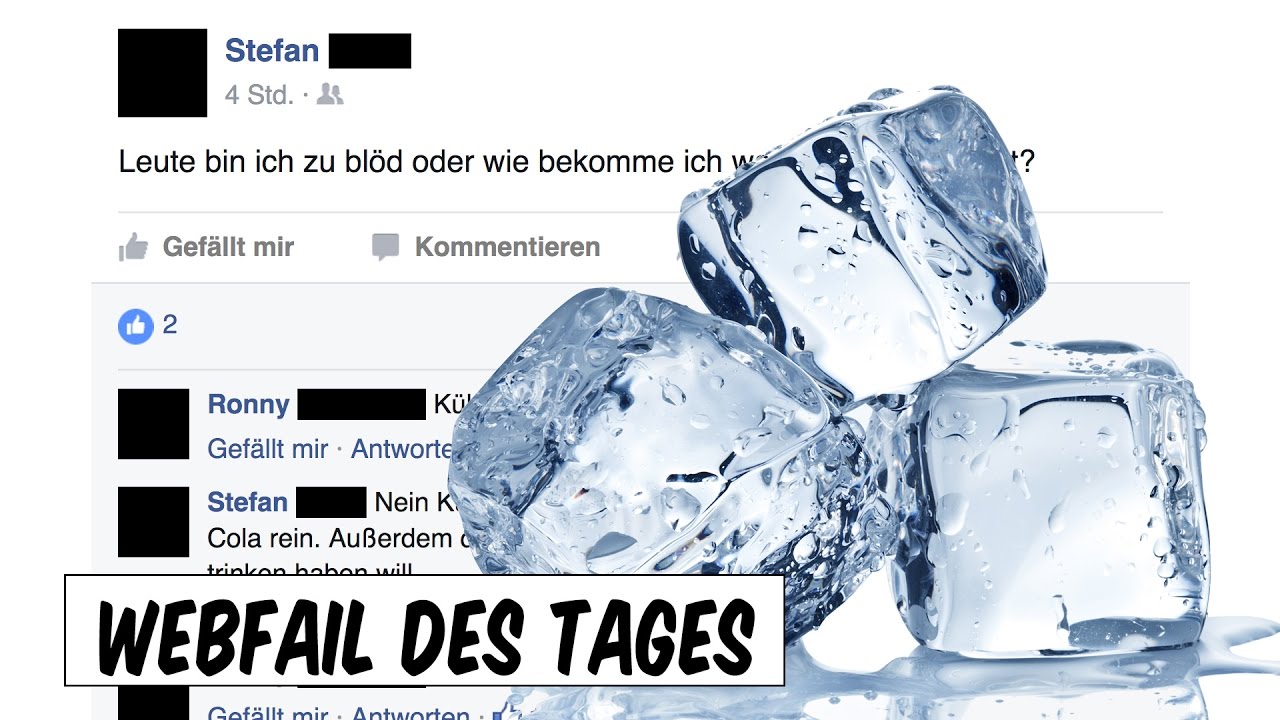 Kalt, kälter, am dümmsten - Facebook Fail