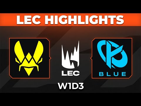 VIT vs KCB Highlights | LEC 2026 Versus | Team Vitality vs Karmine Corp Blue by Onivia