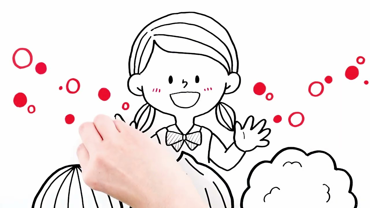 「お絵かきムービー®️」学園通りのセルモ　徳山様　『みのりの成長と気づきの物語』