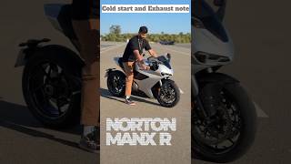 New Norton MANX R V4 Sounds Absolutely Insane 🔥 #shorts