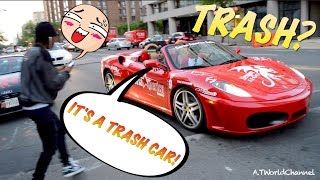 Ferrari OWNER says 'IT'S A TRASH CAR!' Illegal U-Turn, 'Oh! Ferrari' F430 vs R8 vs E92 M3 Rev Battle Ferrari OWNER says 'IT'S A TRASH CAR!' Illegal U-Turn, 'Oh! Ferrari' F430 vs R8 vs E92 M3 Rev Battle