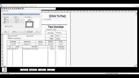 How to customize forms for Invoice, PO and Statement Of Accounts in MYOB ABSS Premier