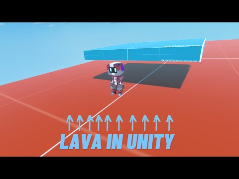 HOW TO MAKE LAVA IN UNITY 3D IN UNDER 7 MINUTES!!