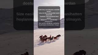 ”Size Nasihat Edildiğinde, Nasihatten Hoşlanmayan Kimselerden Olmayın.