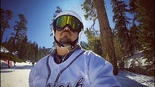 53 mph on skis! Geronimo @ Bear Mountain Ski Resort Big bear lake, CA