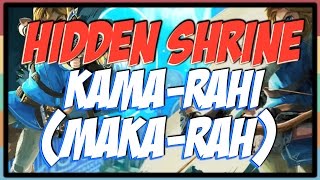 Zelda BOTW : Kama Rahi Schrein (Maka Rah Shrine)