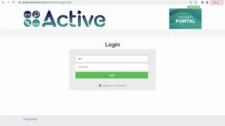 How to login to Active online on the Active Website