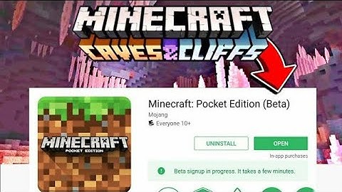 How To Download Minecraft 1.18 Caves & Cliffs Update Part 2 For FREE! (BETA)