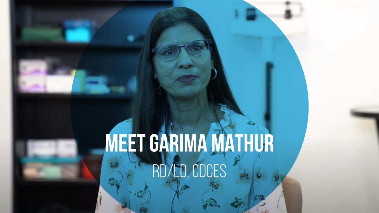 Garima Mathur Meet Garima Mathur RD/LD, CDCES | El Paso Diabetes - YouTube