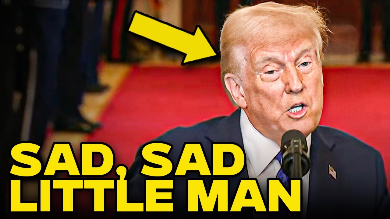 Sad, Defeated Trump Forced Homeland Security To Love Him