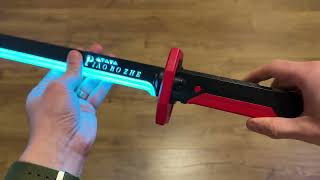 Ultimate Cosplay Weapon? Evada Sparkblade Sword Review