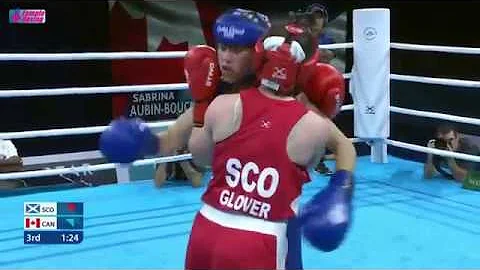 (W57kg) Vikki Glover (Scotland) vs Sabrina Aubin-B...