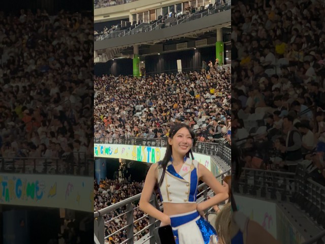 「真的太香!檸檬中職明星賽現場直拍,這一幕真的移不開眼!」#中職明星賽 #檸檬 #富邦angels #啦啦隊