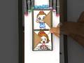 Miss Gracie beautiful cardboard puzzle game ❤️😍#art #ytshorts#trending #playtime