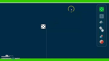 Math Teacher Video #11 Graphing Numbers Line with Dice
