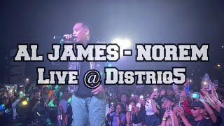 AL James - NOREM ( Live at Distriq 5 Resto Bar Urdaneta City )