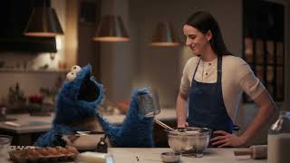 Caitlin Clark and Cookie Monster Team Up